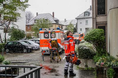 Stuttgart: Kuechenbrand in Wohnung